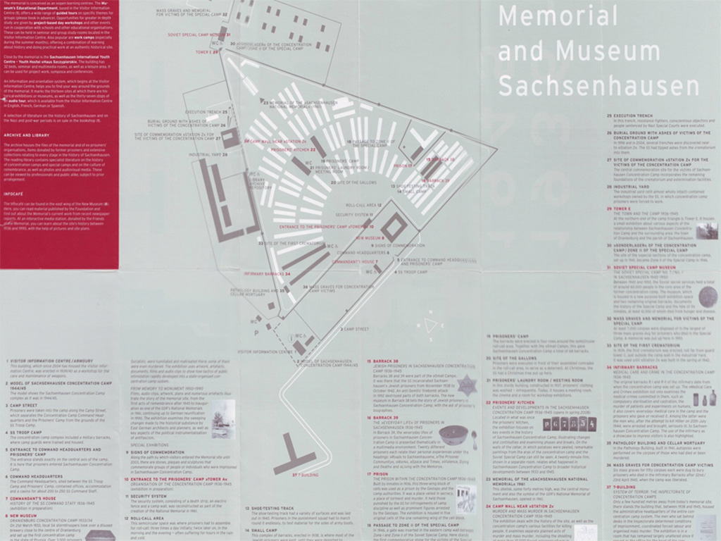 Memorial Museum Campo de concentración de Sachsenhausen - Oranienburg - Alemania
